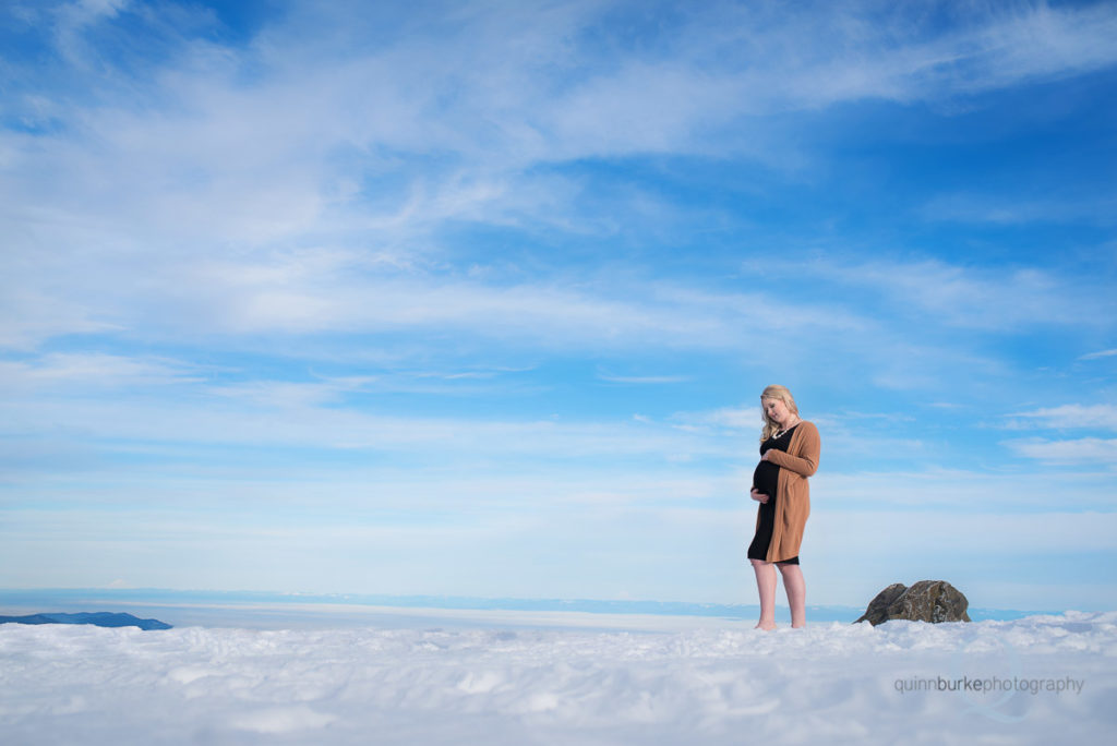 Mary's Peak Maternity Salem Corvallis Oregon Photographer