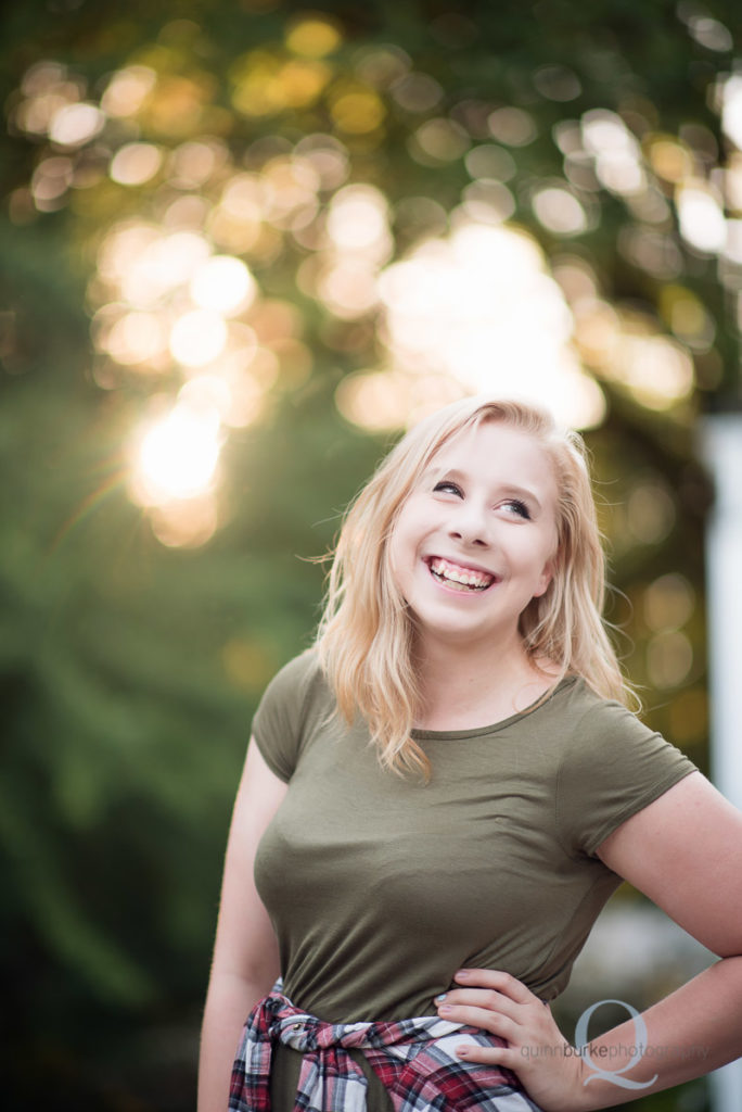 Deepwood Estate High School Senior Portrait Salem Oregon