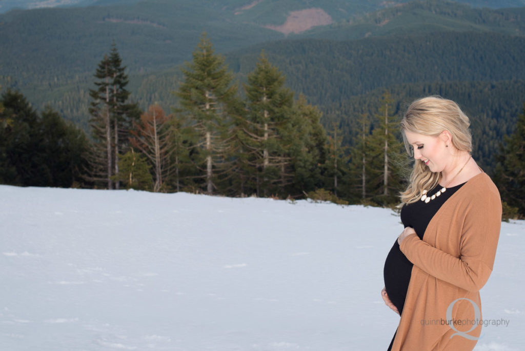 Mary's Peak Maternity Salem Corvallis Oregon Photographer