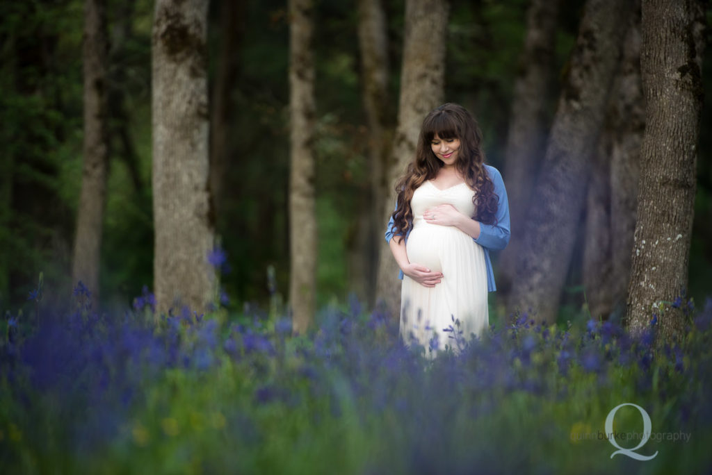 Pregnancy Maternity Photography Salem Oregon Photographer Bush Park