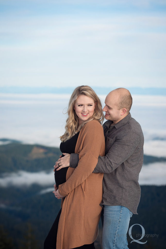 Mary's Peak Maternity Salem Corvallis Oregon Photographer