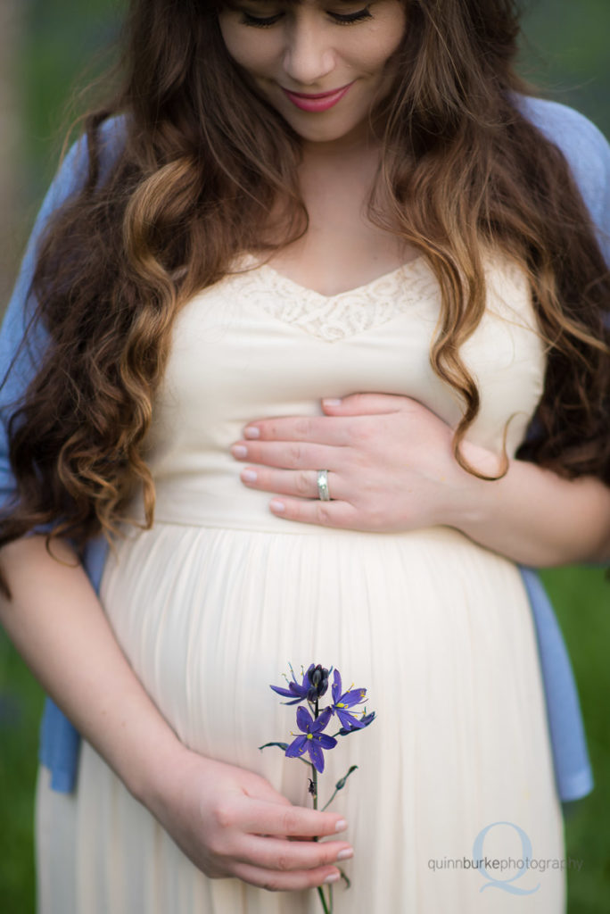 Pregnancy Maternity Photography Salem Oregon Photographer Bush Park