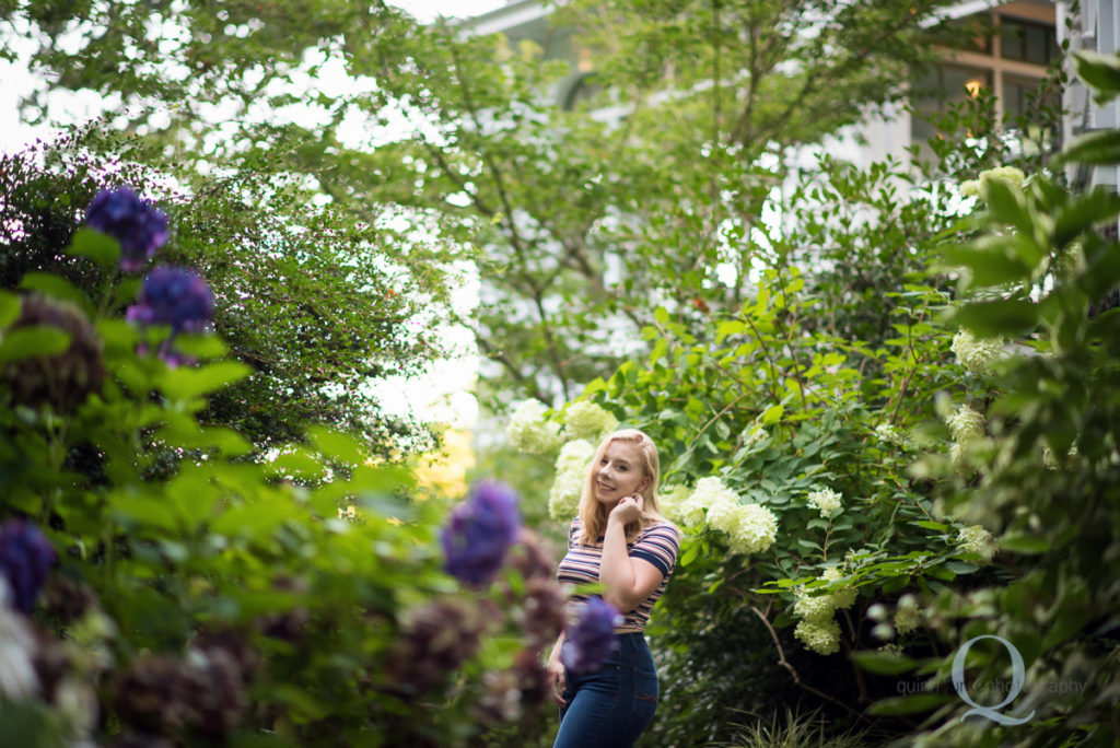 Deepwood Estate High School Senior Portrait Salem Oregon