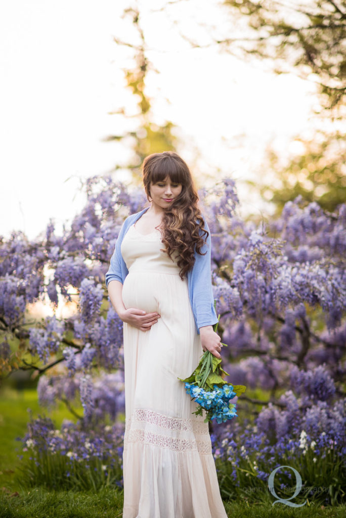 Pregnancy Maternity Photography Salem Oregon Photographer Bush Park