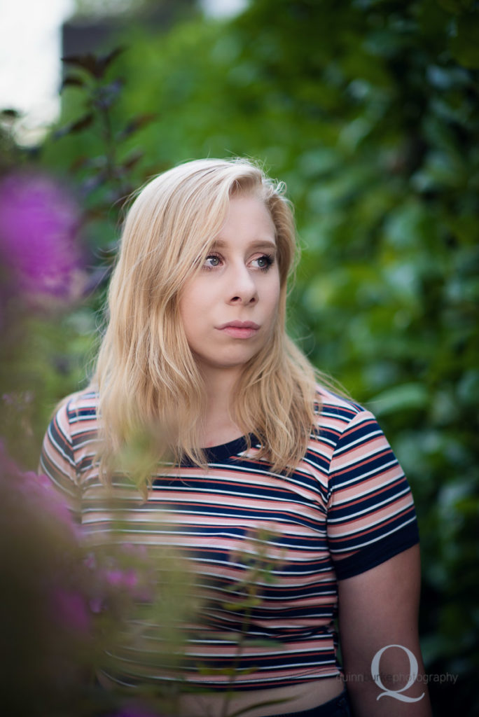 Deepwood Estate High School Senior Portrait Salem Oregon