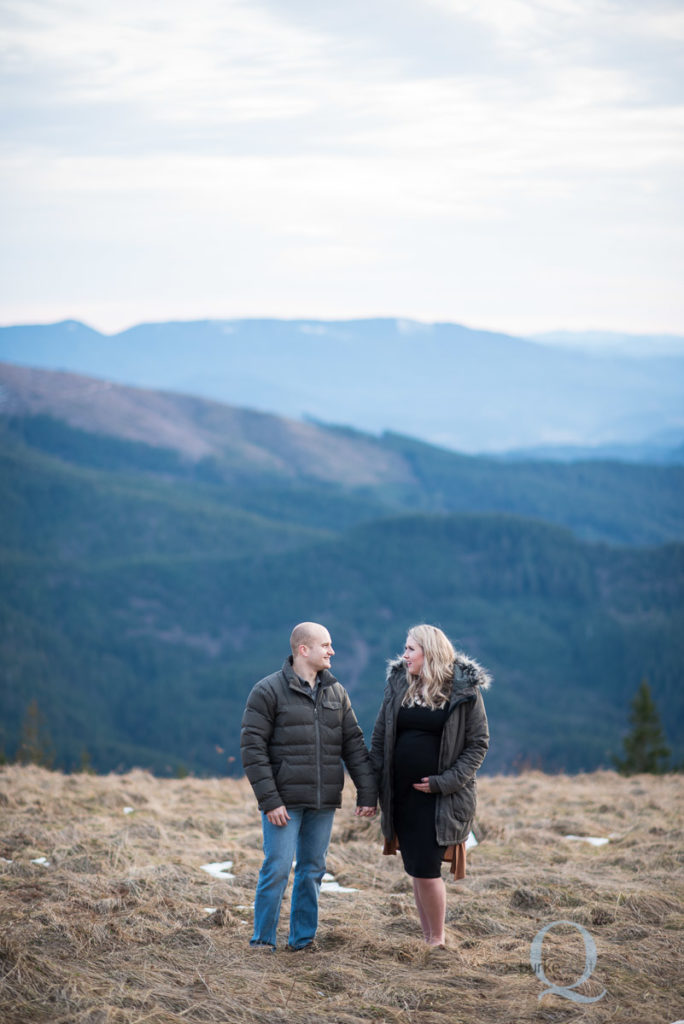 Mary's Peak Maternity Salem Corvallis Oregon Photographer