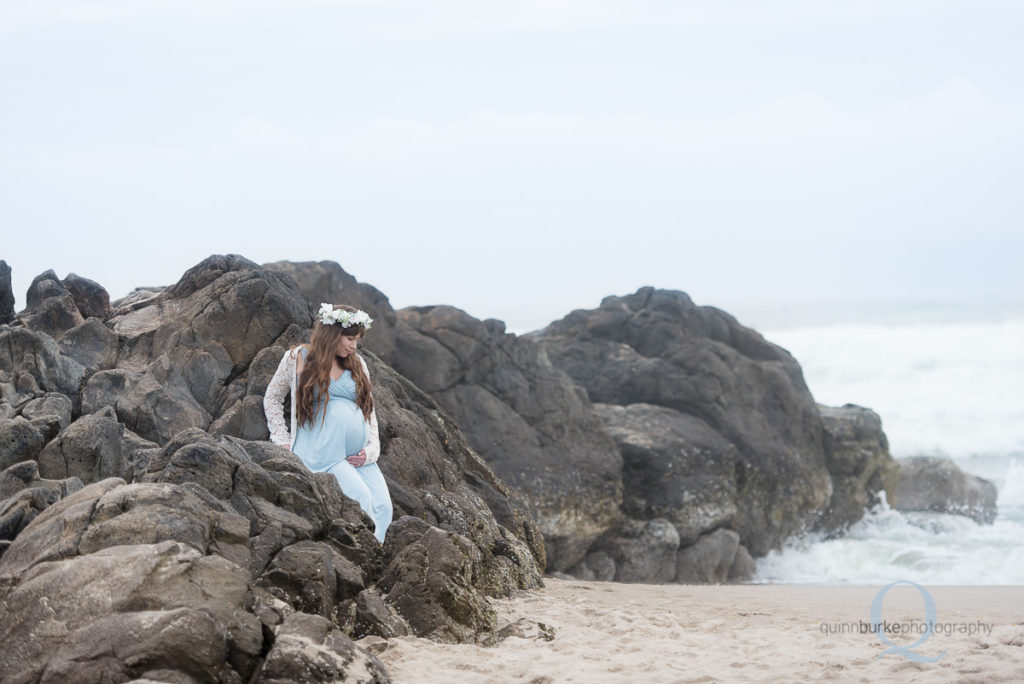 Pregnancy Maternity Photography Salem Oregon Photographer Oregon Coast Beach