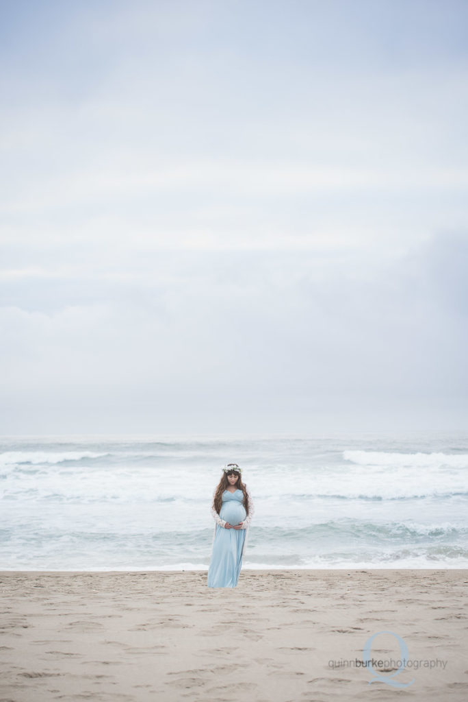 Pregnancy Maternity Photography Salem Oregon Photographer Oregon Coast Beach