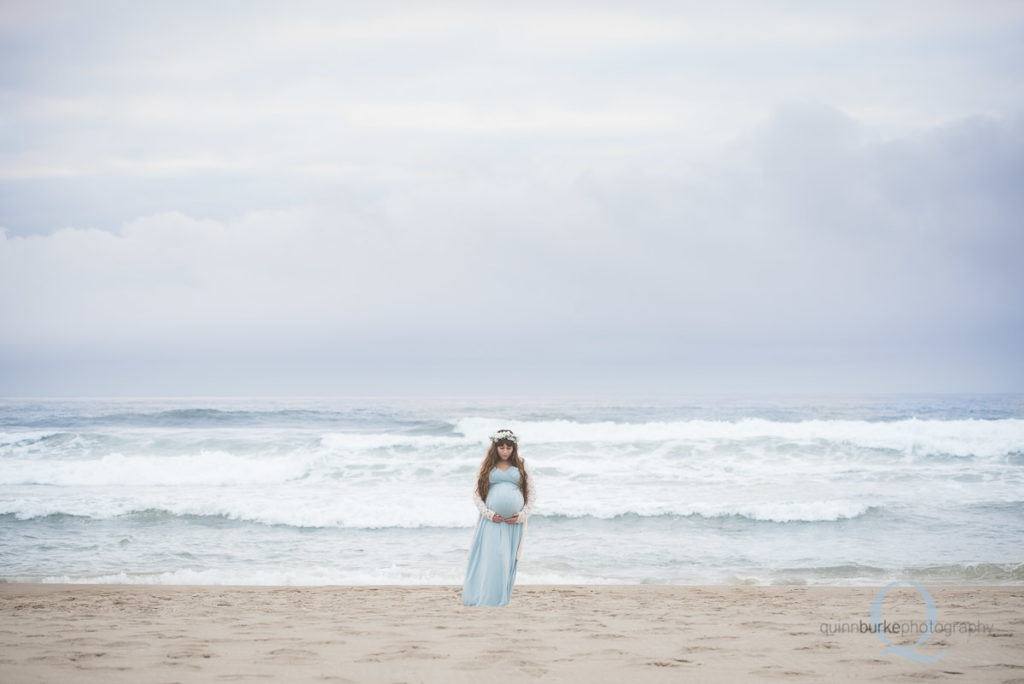 Pregnancy Maternity Photography Salem Oregon Photographer Oregon Coast Beach