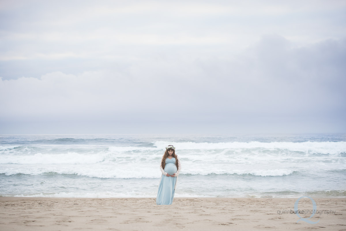 Pregnancy Maternity Photography Salem Oregon Photographer Oregon Coast Beach