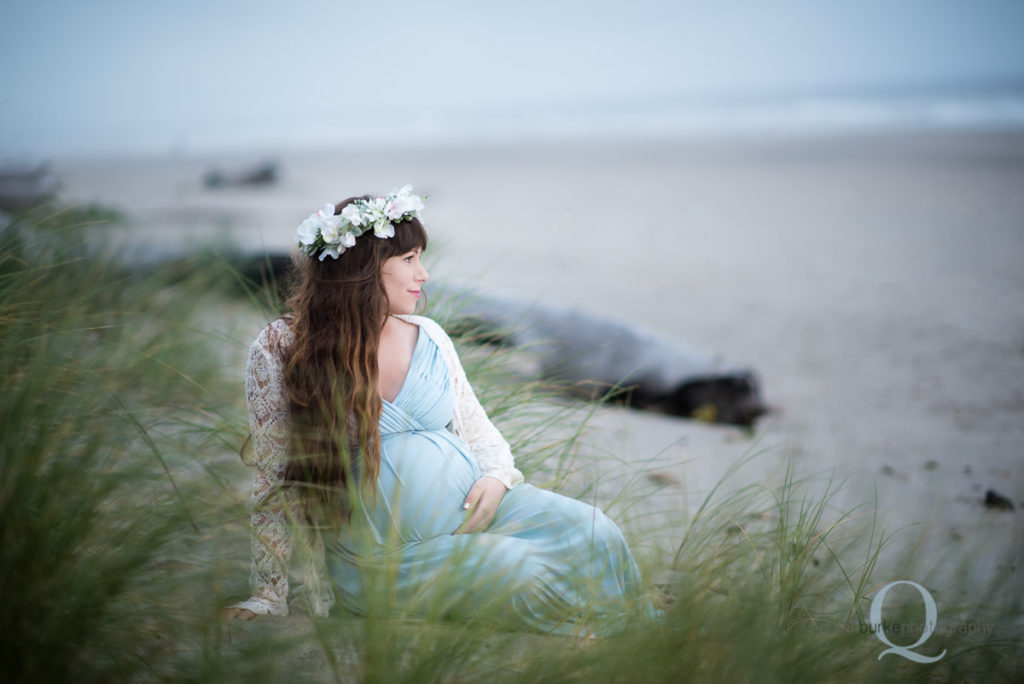 Pregnancy Maternity Photography Salem Oregon Photographer Oregon Coast Beach