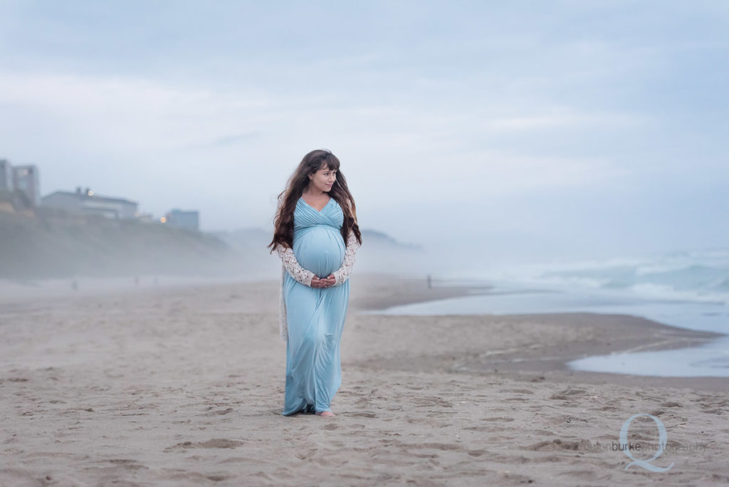 Pregnancy Maternity Photography Salem Oregon Photographer Oregon Coast Beach