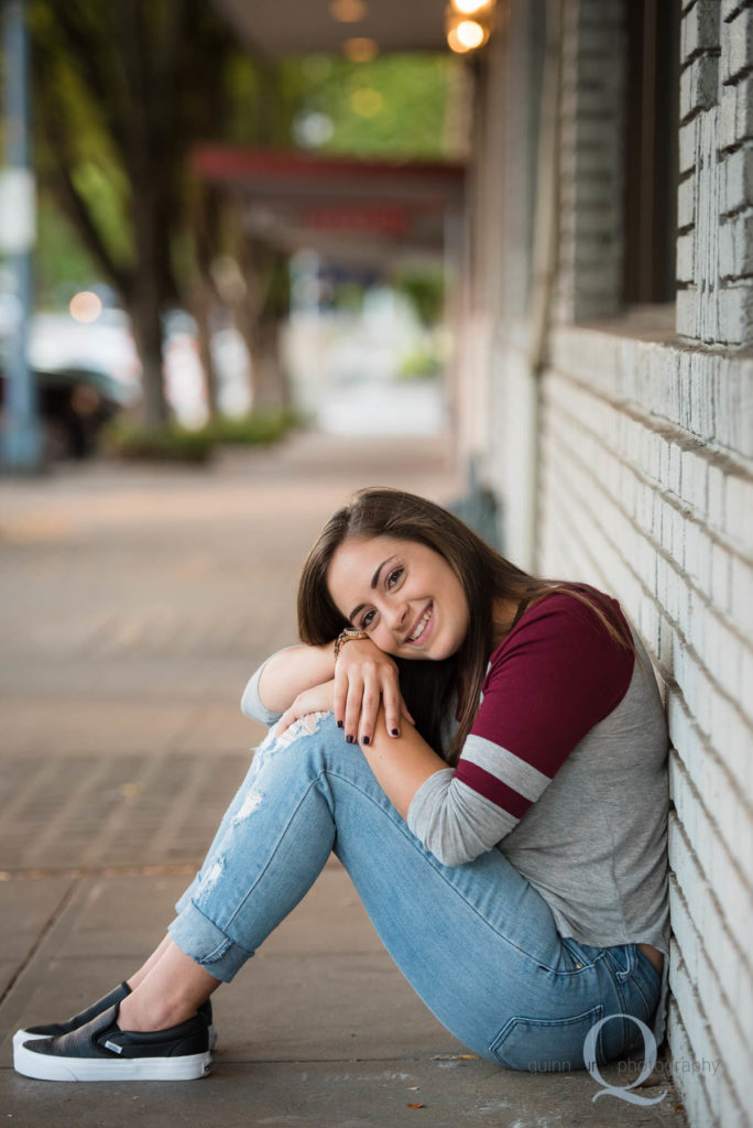 High School Senior Portrait Downtown Salem Oregon Photography